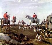 unknow artist Classical hunting fox, Equestrian and Beautiful Horses, 061. oil painting reproduction